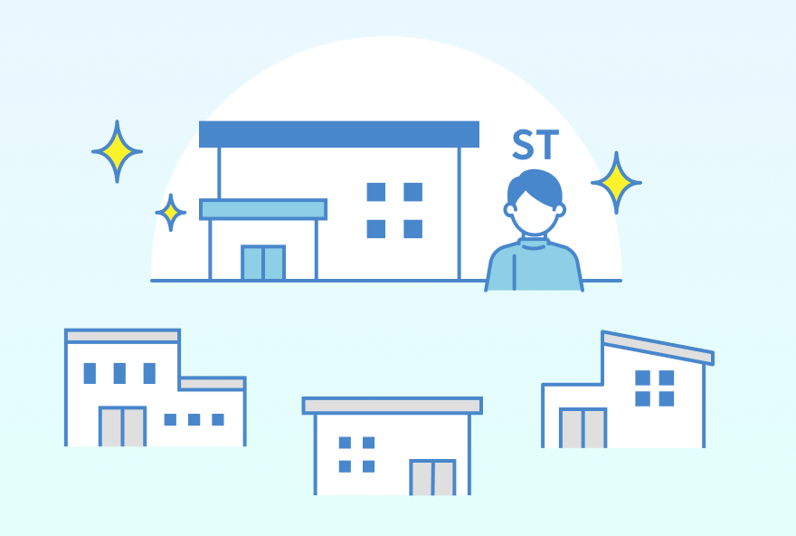 STが口腔の評価をするデイサービスとして差別化するイメージ